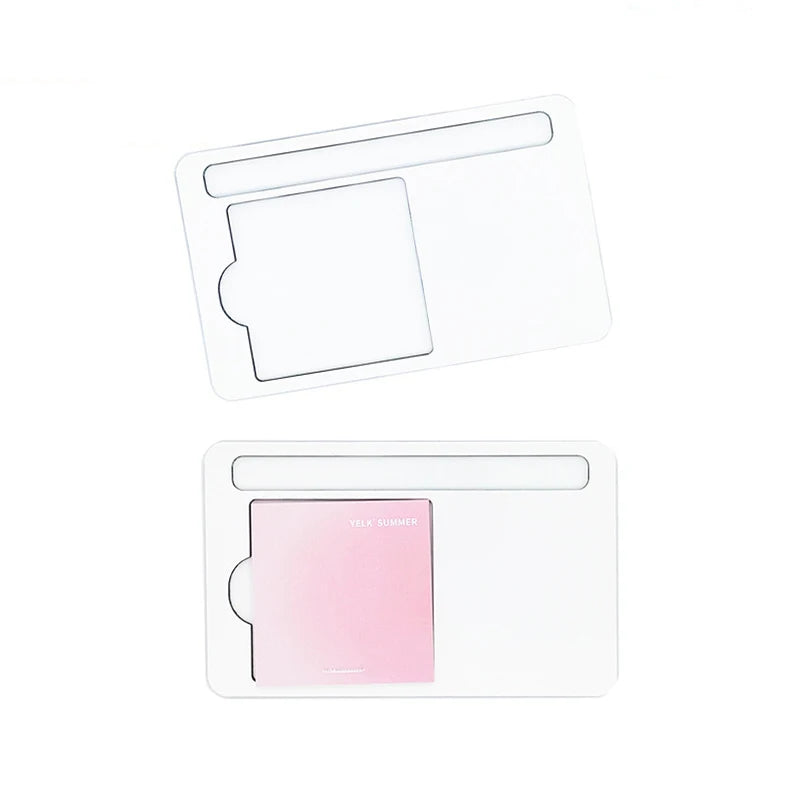 Personalized Blank MDF Sticky Note Pad Sublimation Blanks Wooden Teachers Sticky Note Holder