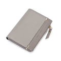 Hot Selling Women's Short PU Leather Bifold Card Holder Zipper Clutch Wallet Classics Female Purse