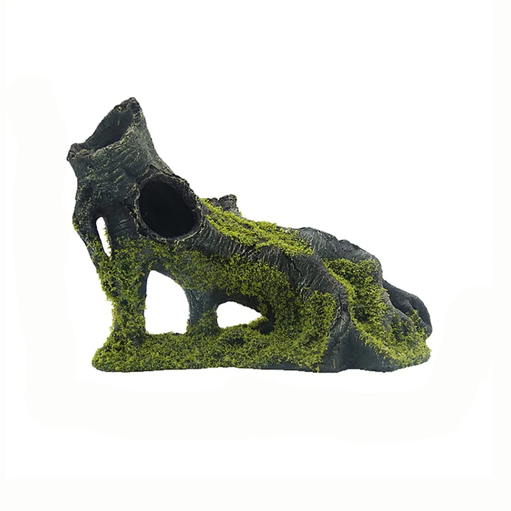 Wholesale Fish Tank Aquarium Decoration Ornament Decorations Fish Hide Cave Resin Aquarium Decor