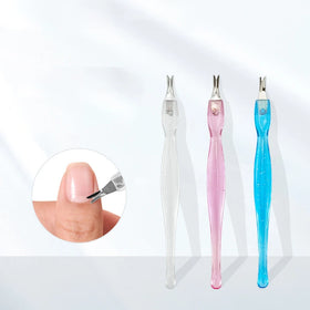 Tamax NP001 12pcs Stainless Steel Nail Cuticle Fork Manicure Pedicure Tool Dead Skin Pusher Trimmer Cuticle Remover for