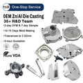 Custom Intelligent Sweeper RobotHousing ADC12 Die Casting Aluminum Alloy Parts-Huayin Brand Shenzhen Factory Casting Services
