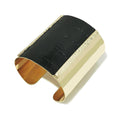Unique Design Crocodile PU Leather Cuff Bracelets Women Big Bangles Statement Metal Bracelet Party Jewelry Fashion Accessories