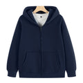 Men's 100% Cotton 500 Gsm Blank Heavy Weight Zip up Hoodies Blank With Custom Logo Wholesale Embroidered Hoodies