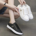 2025 Summer New Korean Style White Sports Board Shoes for Women Low Top  Casual Running Shoes for Winter