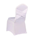 Wholesale  Spandex Chair Covers White Chair Cloths Stretch Chair Covers for Wedding