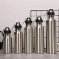 350ml/500ml/600ml/750ml/1000ml Double Wall Thermal Vacuum Flask Insulated Outdoor Sports Drink 18/8 Stainless Steel Water Bottle