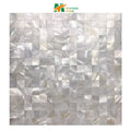 Square Shell Mosaic Tile for Decorate Living Room Kitchen Backsplash Wall Bathroom Wall