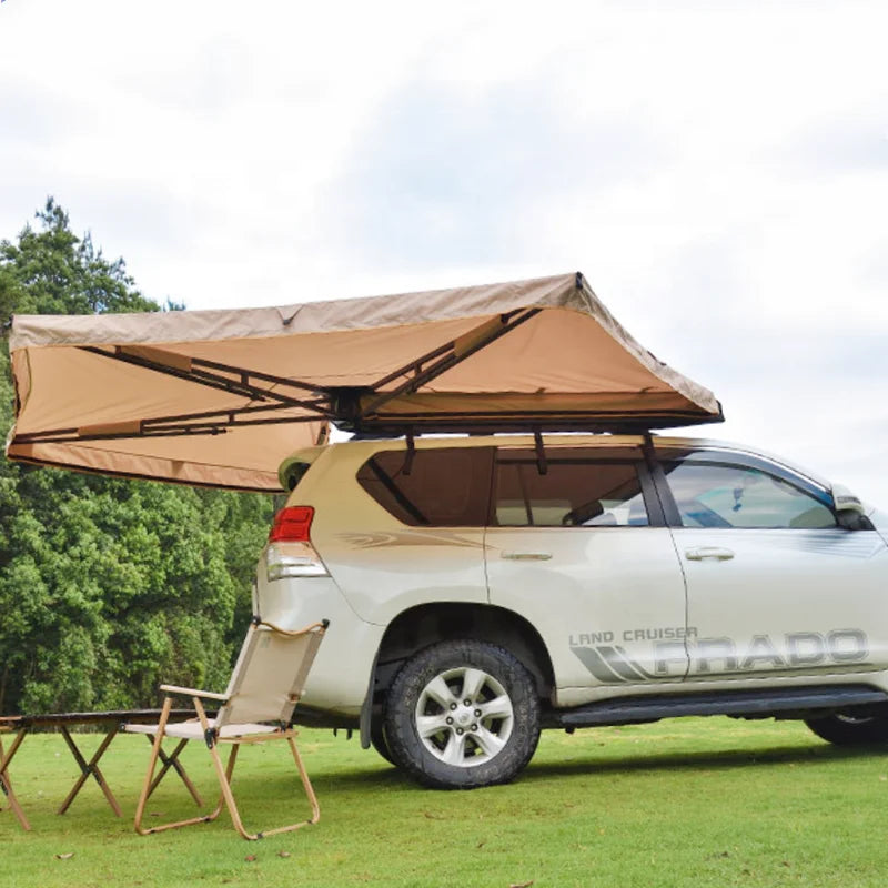 China Best 270 Degree Overland Oxford Fabric Car Side Awning Top Tent for Camper Van on the Market