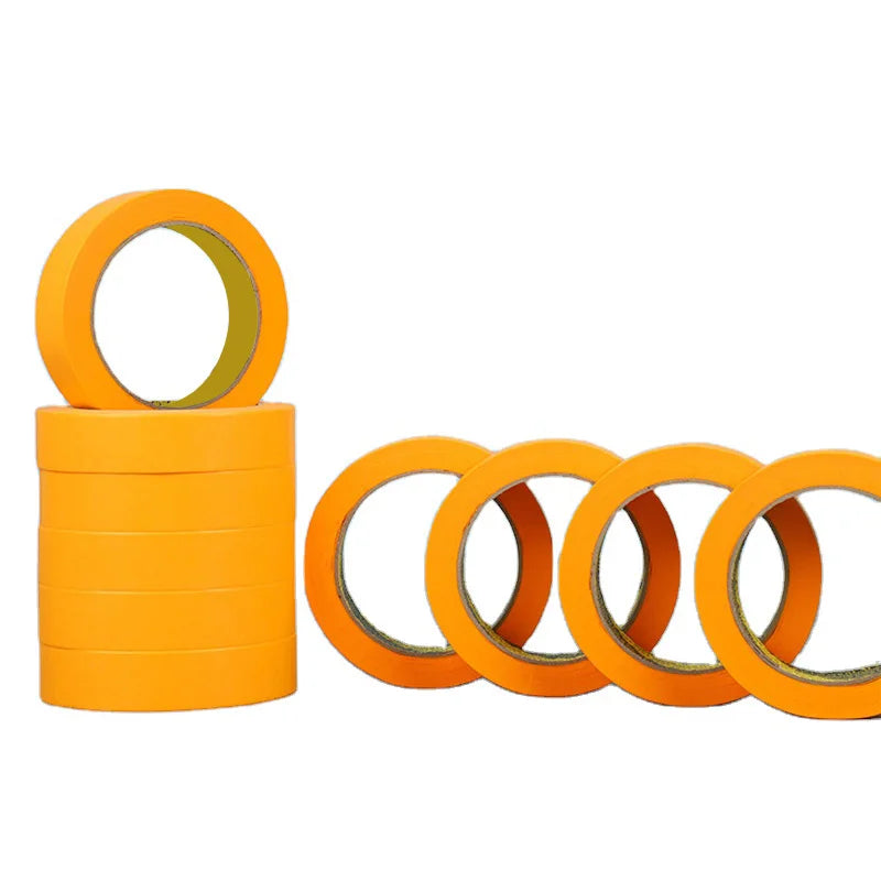 High Temperature Model Paint protection Washi Tape 7388 Single Sided Yellow Masking Tape for Draw Pictures MegaBDM
