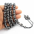 2021 Popular Muslim Prayer Beads Hot Selling 99pcs Large TASBIH Beads Crystal Lampwork & Glass Jewelry Wholesale Making Necklace