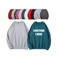Sweatshirt  Logo Jogger Custom Design Print  Blank Silk Screen Printing French Terry Unisex Crew Neck Sweatshirt