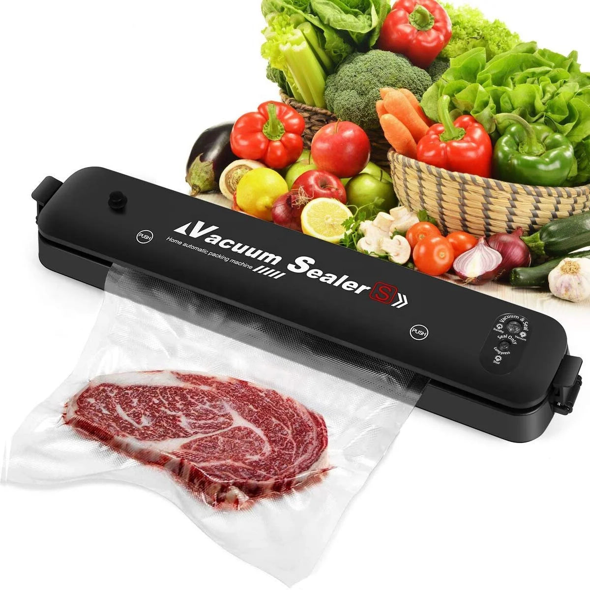 2022 Household Vacuum Sealer Upgraded Automatic Food Sealer Machine Food Vacuum Air Sealing System