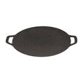 Outdoor Cast Iron Grill Pan Non-Stick Cooking for Camping BBQ Durable Metal Nonstick Coating Cookware for Outdoor Adventures