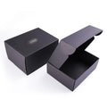 Factory Wholesale High Quality Black Paper Boxes Gift Packaging Box With Customized Logo Printed