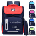2026 Factory Waterproof Letter Pattern RFID Casual Primary Boys Girls Kid School Backpack New Shoulder Set Wholesale
