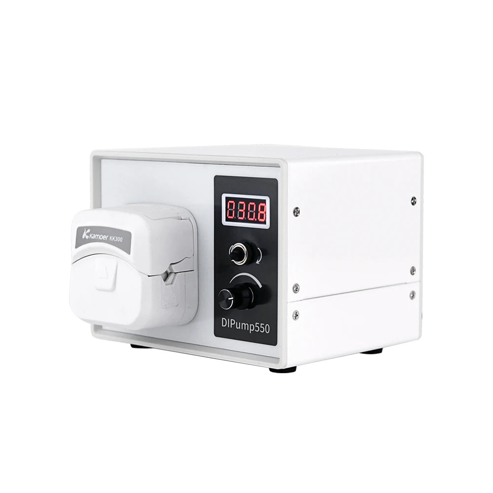 DIP-KK300 300ml/min Quick Tube Replace Peristaltic Pump Stepper Motor Intelligent Adjustable Speed Lab Dosing Pump