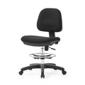 Modern Simple Style Home Office Fabric Swivel Computer Moving Chair Low Back Work Small Office Chair