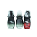 Wholesale Customizable 30ml/50ml Cylinder Roller Bottle Clear Glass Deodorant Roll on for Oil Available in Black White Gold