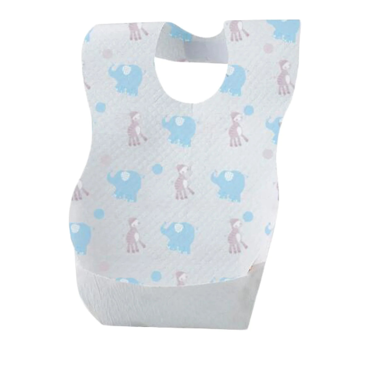 Baby Feeding Supplies Disposable Nonwoven Fabric Bib Anti-Bacterial Eco-Friendly BPA Free Slow Flow MegaBDM