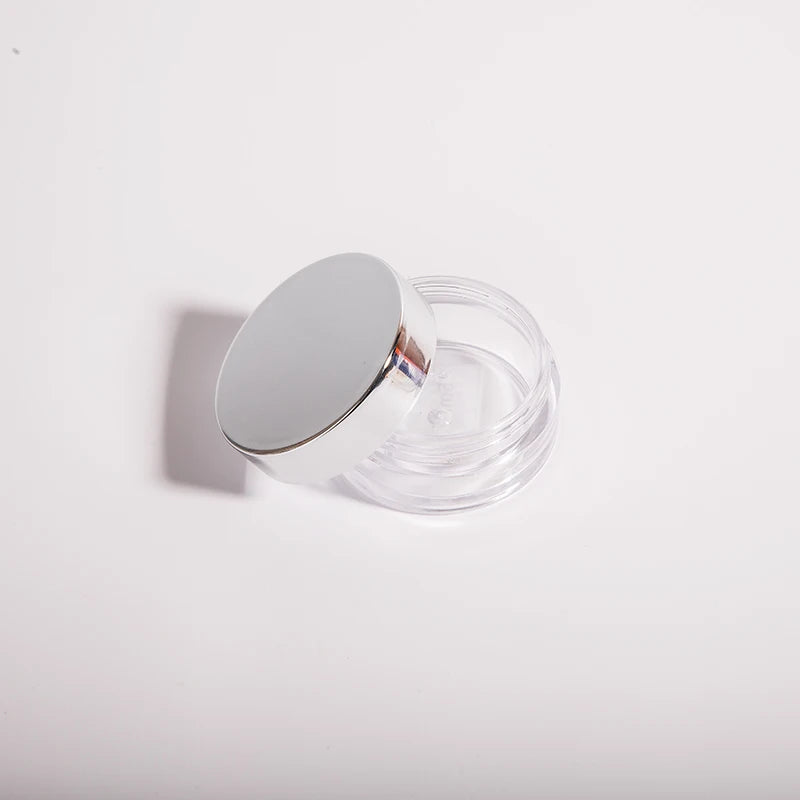 Oem Odm Flacon D'Emballage En Plastique Luxury Plastic Round Jar 10ml Clear Sample Cosmetic Plastic Jar