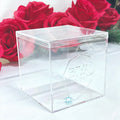 Clear Acrylic Small Plastic Box Lid Square Cube Container Storage Collectibles Candy Jewelry Beads Craft Supplies Display Rack