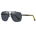 Polarized Sunglasses Out Driving Sunshade Sunglasses Versatile Two Tone square Frame Men Sunglasses