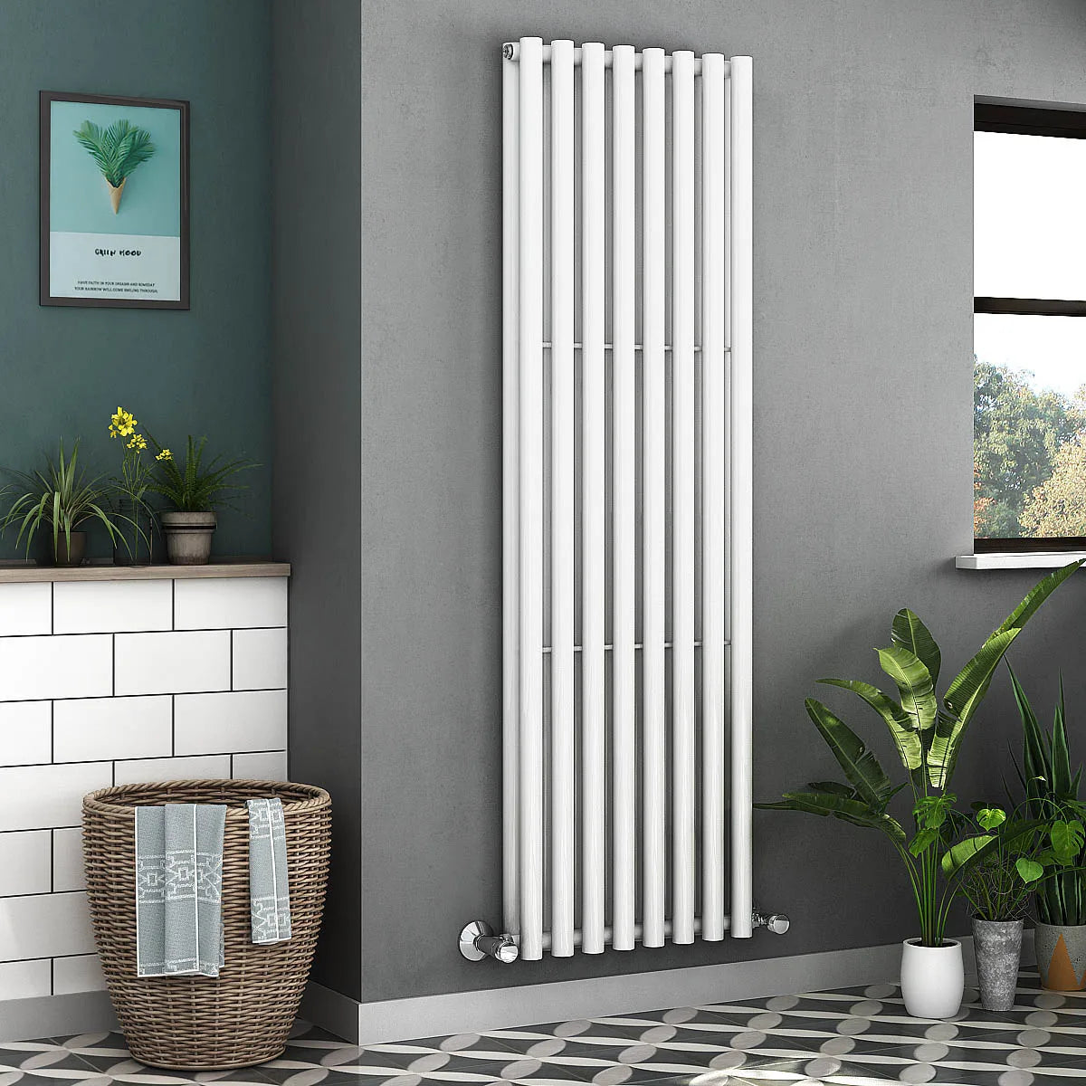 Room Heating Design Vertical Radiator Water Heating Column Radiator Used for Room Heating
