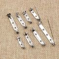20pcs/lot 14 17 19 25 32mm 316 Stainless Steel Brooch Clip Pins Safety Brooch Settings Blank for DIY Jewelry Making Supplies