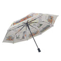 Wholesale 21'' 8k Creative Dual-Use Folding Umbrella for Adults Fashionable Three-Fold for Beach Use UV Protection Modern Travel
