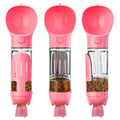 Small Capacity Cat Dog Outdoor Water Bottle Dogs Portable Food Box Water Bottle Pet Travel Water Dispenser Leak Proof