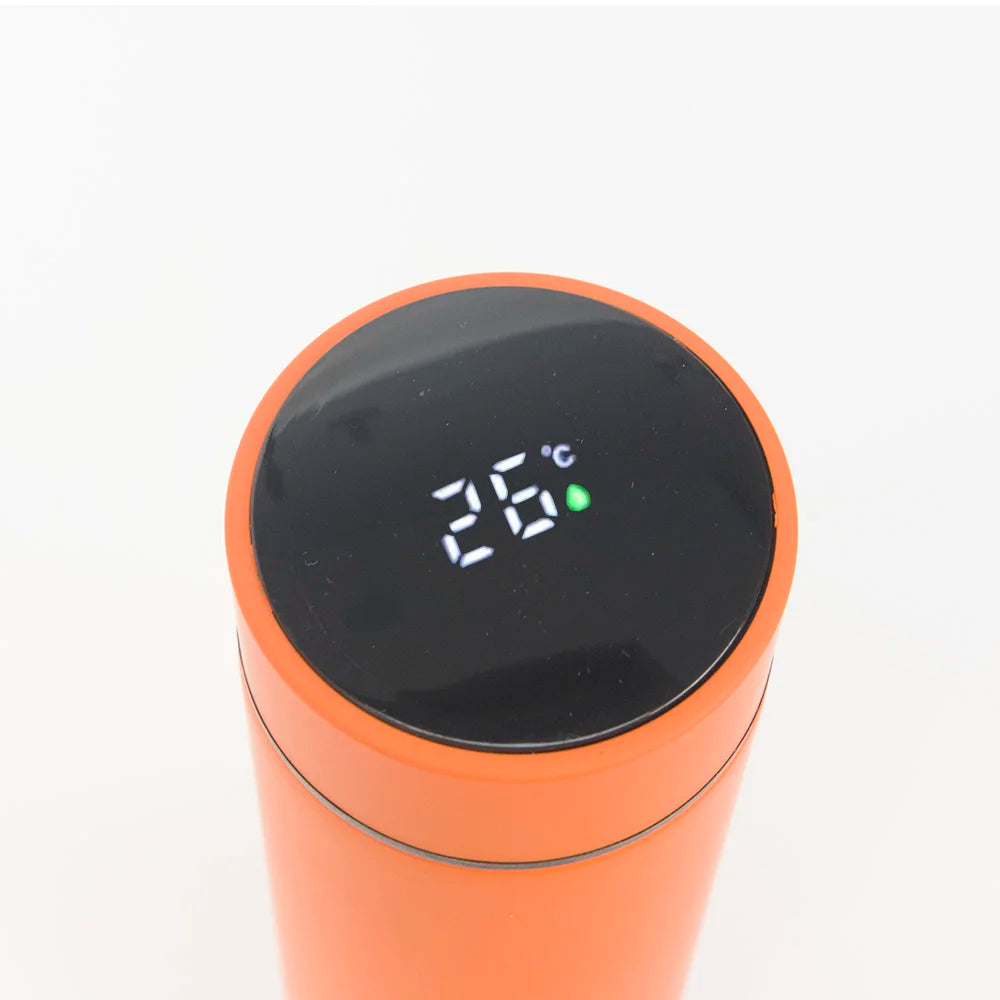 500ml Thermos Flask Taza De Cafe Inteligente Termo Digital Led Double Wall Stainless Steel Vacuum Insulated