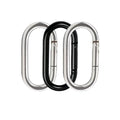China Fast Link Stainless Steel 304 316 Karabiner Snap Hook Carbon Steel Carabiner Clip for Connecting