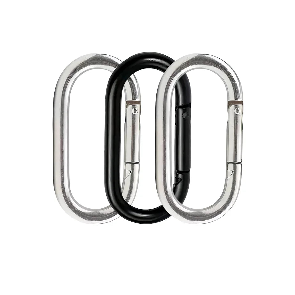 China Fast Link Stainless Steel 304 316 Karabiner Snap Hook Carbon Steel Carabiner Clip for Connecting