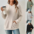 Women's Christmas Sweet Glitter Thick Versatile Hoodie Long Sleeve Sweatshirt