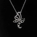 Sterling Silver 4*4mm Semi Mount Necklace Empty Support Blank Claw Setting S925 Base Holder Without Center Stone for DIY Inlay