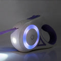 Popular Retractable Dog Leash With LED Light Durable Dog Walking Nylon Dog Leash Pet Traction Rope