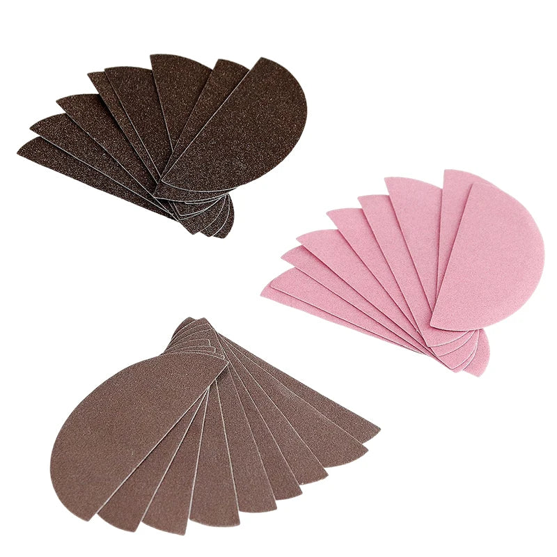 Customizable Sandpaper Electric Footfile 100/180 Grit Pedicure Sandpaper Nail File Replaceable Sandpaper Sheet