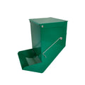 YZB Steel Small Animal Bin Feeder with Lid Sifter Bottom Feed Box for Pets Rabbits Guinea Pigs and Other Similar-sized Animals