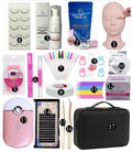 Lash Supplies Eyelash Extension Kit Private Label Lash Tools  Custom Training Set for Eyelash Beauty Makeup Tool Salon Lash Kit