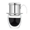 Household Brewing Pot 304 Stainless Steel Vietnamese Coffee Filter Cup Drip Vietnam Drip Coffee Pot Coffee Filter Cup