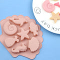 China Manufacturer Factory Price Eco-Friendly Soft Sea Creature/Marine Life Shape Pastry Silicone Molds for Cake OEM/ODM Welcome