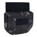 IDOGEAR Hook and Loop Tactical Combat Sundries Pouch Camouflage 500D Nylon Drop Pouch for JPC CPC AVS Tactical Vest