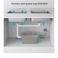 OEM Custom Stainless Steel Kitchen Grease Trap Commercial Grade Underground Grease Catcher and Soup Oil Filter Separator