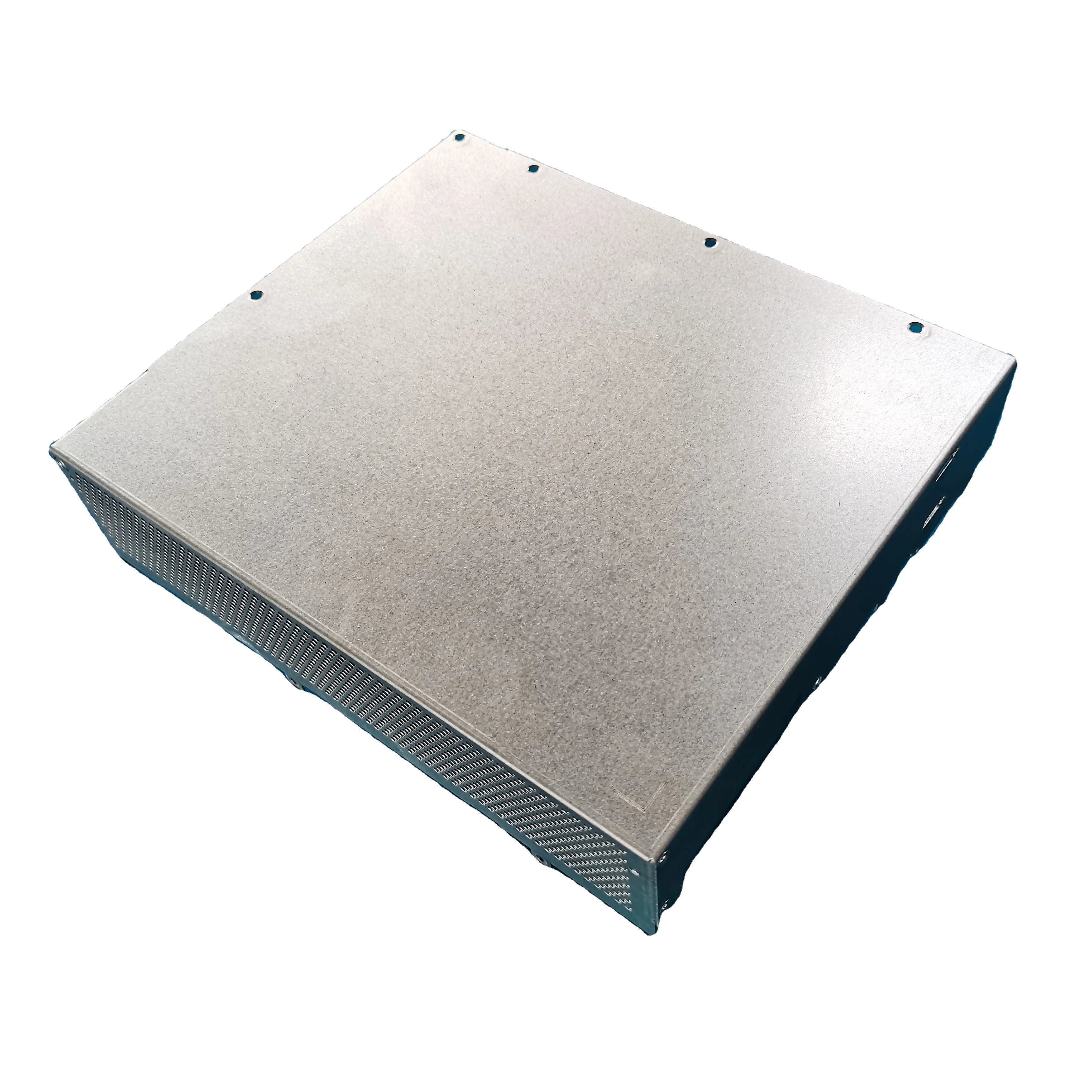 Custom Aluminum Alloy 5052 Chrome Hard Anodized Stainless Steel Sheet Metal Parts Industrial Equipment Cold Plate Fabrication