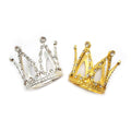 Rhinestone Cake Decorating Crown Tiara Mini Top Hat Hair Ornaments for Girl Party Birthday Cake Decoration