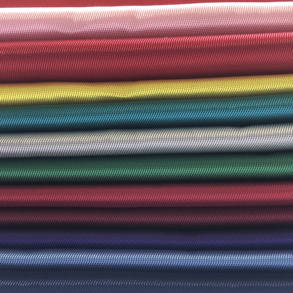 Factory Direct Sell 100% Polyester  Solid Poly Twill Fabric for Embroidery Patch  Stitches Jersey Embroidery Letters Numbers