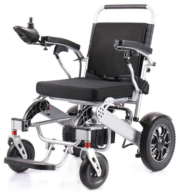 Foldable Remote Control Lithium Battery Brushed Motor Electric Wheelchair Suitable for Human Travel and Home Use