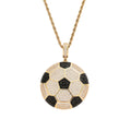 CN278 Hip Hop Pendant Copper Micro Pave with CZ Stones Necklace Jewelry for Men and Women