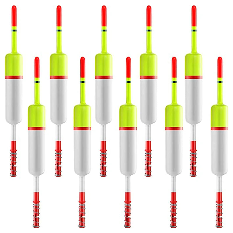 New Spring Float 4g 5g Night Lighted Fishing Bobber Vertical Color Change Indicator Made of Durable EVA Material for Sea Fishing