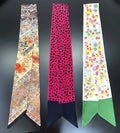 2021 New Tarot Flowers Custom Printed Fashion Design Ribbon Decoration Scarf for Bag